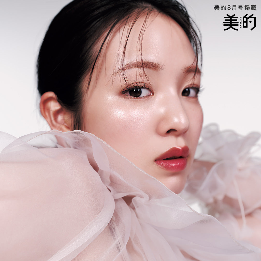 美的3月号掲載 | 内側からにじみ出る“潤いツヤ”をたたえた 「ハイドライナーグロウ肌」へ