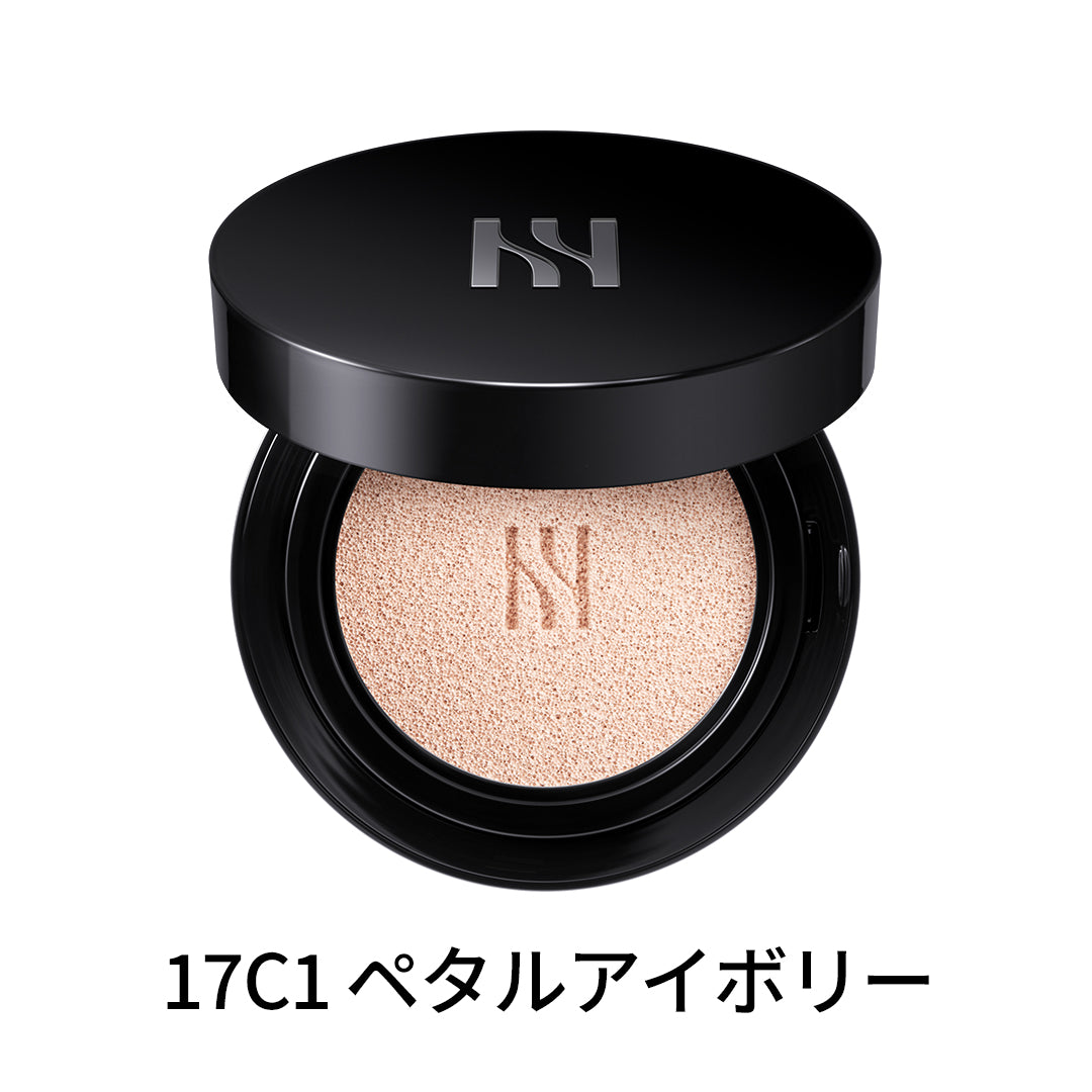 HERA ブラック クッション ファンデーション 17C1 ペタルアイボリー