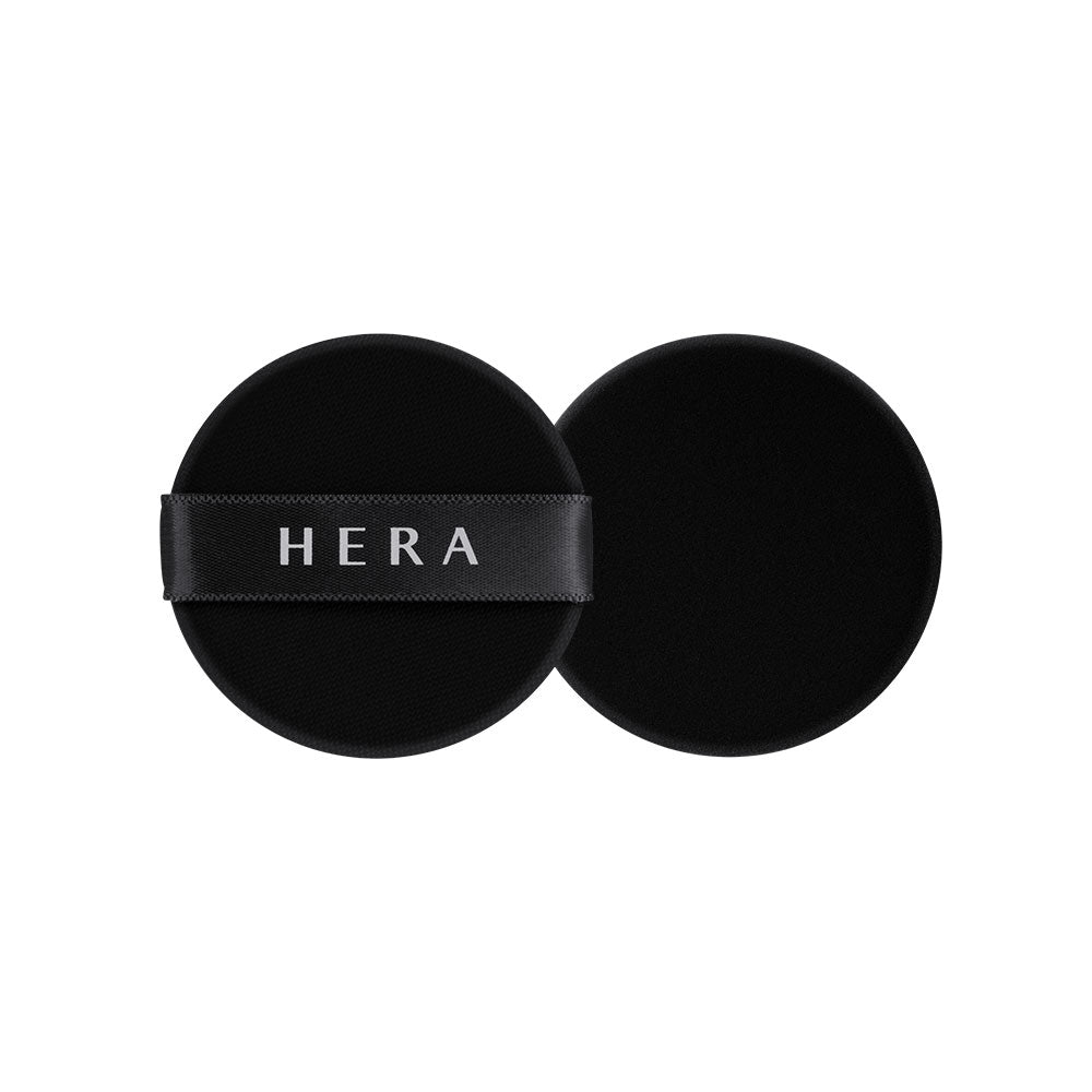 HERA ブラック クッション ファンデーション パフ